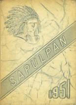 Sapulpa High School 1951 yearbook cover photo