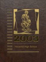 Haverhill High School 2003 yearbook cover photo