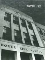 Dover High School 1992 yearbook cover photo