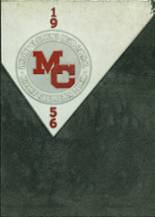 Mt. Clemens High School 1956 yearbook cover photo
