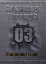 Gracemont High School 2003 yearbook cover photo