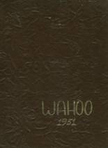 Dowagiac Union High School 1951 yearbook cover photo