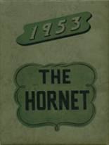 East Central High School 1953 yearbook cover photo