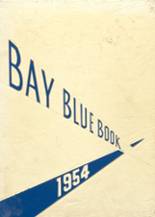 Bay High School 1954 yearbook cover photo