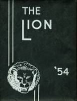 Searcy High School 1954 yearbook cover photo