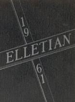 1961 Ellet High School Yearbook from Akron, Ohio cover image