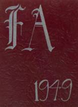 1949 Foxcroft Academy Yearbook from Dover foxcroft, Maine cover image