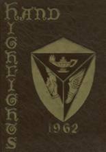 Hand High School 1962 yearbook cover photo
