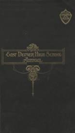 East High School 1910 yearbook cover photo