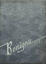 Moravian College 1956 yearbook cover photo