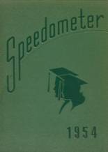 1954 Portage County High School Yearbook from Ravenna, Ohio cover image