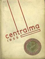 Central Catholic High School 1955 yearbook cover photo