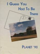 Mars High School 1990 yearbook cover photo