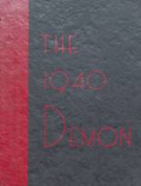 Lamoni High School 1940 yearbook cover photo