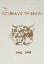 1993 Coleman High School Yearbook from Coleman, Oklahoma cover image