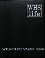 Westfield High School 2005 yearbook cover photo