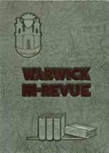 Warwick High School 1952 yearbook cover photo