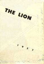 Senath-Hornersville High School 1957 yearbook cover photo