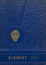 1955 Trimble High School Yearbook from Bedford, Kentucky cover image