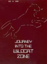 Johnson City High School 1985 yearbook cover photo