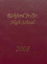 Richford Junior - Senior High School 2008 yearbook cover photo
