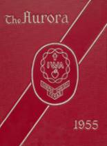 Incarnate Word Academy 1955 yearbook cover photo
