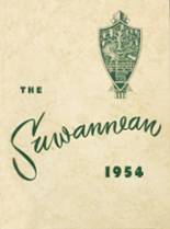 1954 Suwannee High School Yearbook from Live oak, Florida cover image