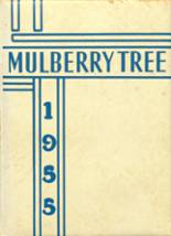 Mulberry High School 1955 yearbook cover photo