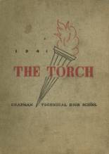 Chapman Technical High School 1941 yearbook cover photo