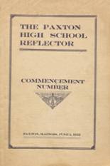 Paxton High School 1912 yearbook cover photo