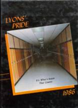 1986 Lyons High School Yearbook from Lyons, Colorado cover image