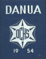 Dansville High School 1954 yearbook cover photo