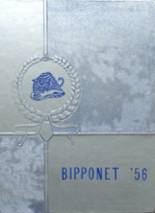 1956 Bippus High School Yearbook from Huntington, Indiana cover image