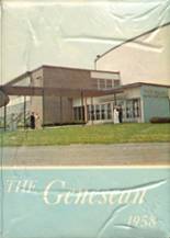 West Genesee High School 1958 yearbook cover photo