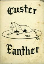 1956 Custer High School Yearbook from Custer city, Oklahoma cover image