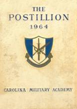 Carolina Military Academy 1964 yearbook cover photo