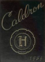 Cleveland Heights High School 1956 yearbook cover photo