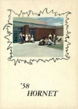 Tulia High School 1958 yearbook cover photo