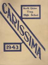 1943 North Union High School Yearbook from Uniontown, Pennsylvania cover image