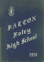 Foley High School 1951 yearbook cover photo