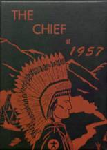 1957 Meredosia Chambersburg High School Yearbook from Meredosia, Illinois cover image