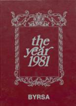 1981 Carthage High School Yearbook from Carthage, South Dakota cover image