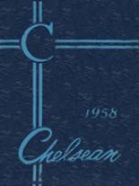 Chelsea Vocational School 1958 yearbook cover photo