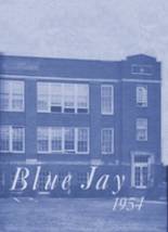 Bondurant-Farrar High School 1954 yearbook cover photo