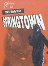 Springtown High School 2005 yearbook cover photo