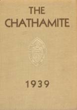 Chatham Hall High School 1939 yearbook cover photo