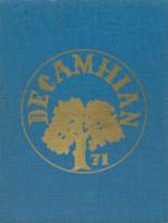 1971 Del Campo High School Yearbook from Fair oaks, California cover image