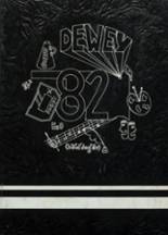 Dewey High School 1982 yearbook cover photo