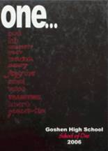 Goshen High School 2006 yearbook cover photo