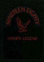 Linden High School 1980 yearbook cover photo